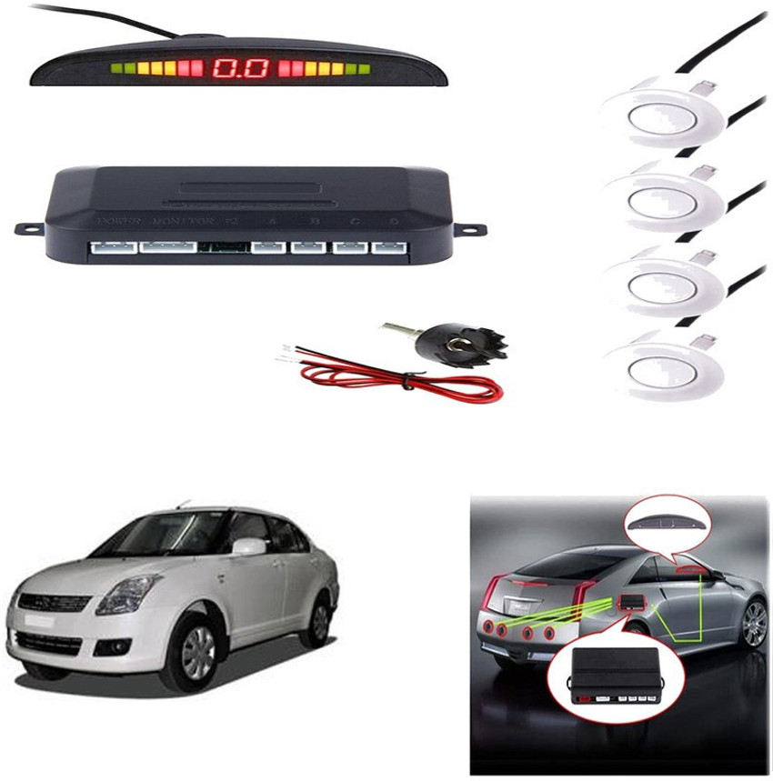 Woschmann 2139607 WHITE SWIFT DZIRE Car Reverse Parking Sensor