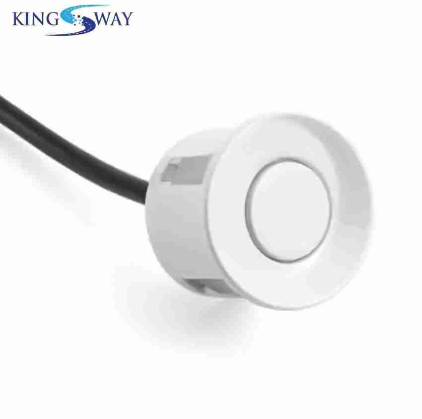 Kingsway Car Reverse Parking Sensor with LED Display Universal Fit for All  Cars, Ultrasonic Reverse Parking Auto Detectors Radar System, White