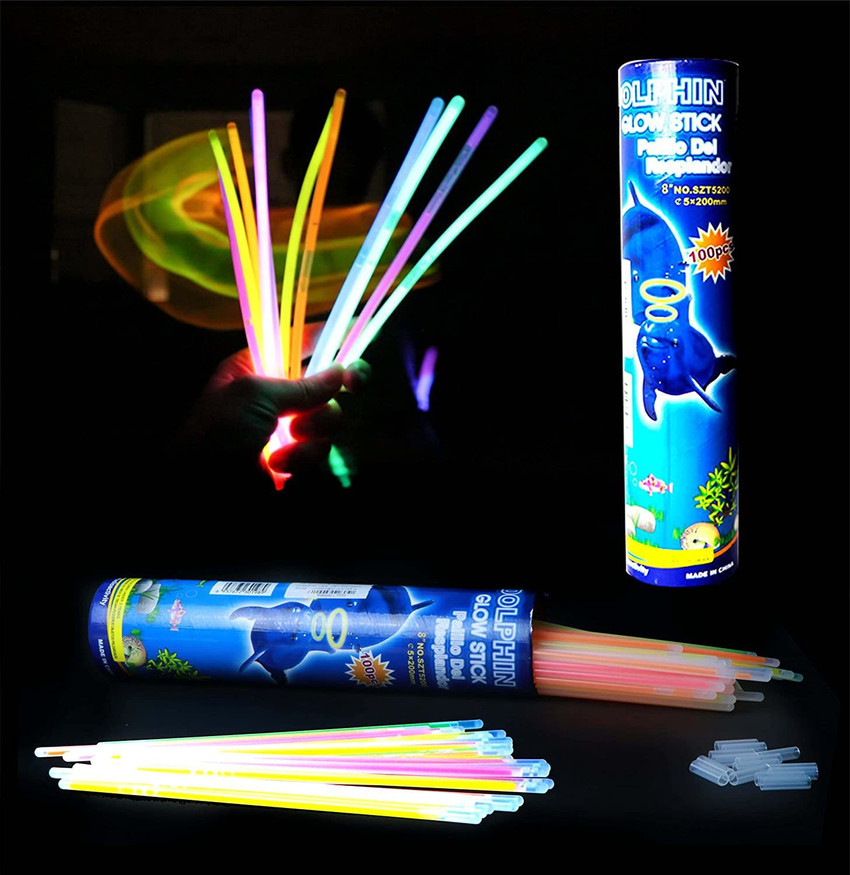 KUNYA Glow Stick Glow Stick Bracelets Colors Party Favors