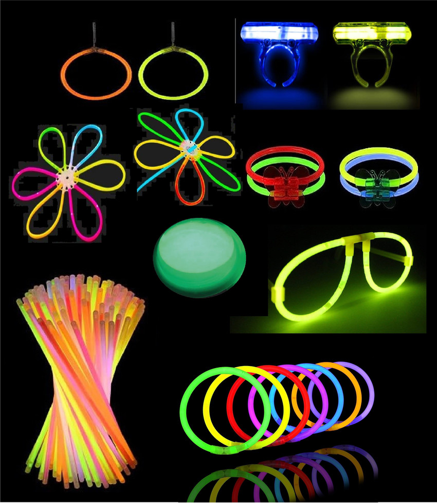 Chocozone Glow Party Pack Glowstick Toys for Kids Birthday Items