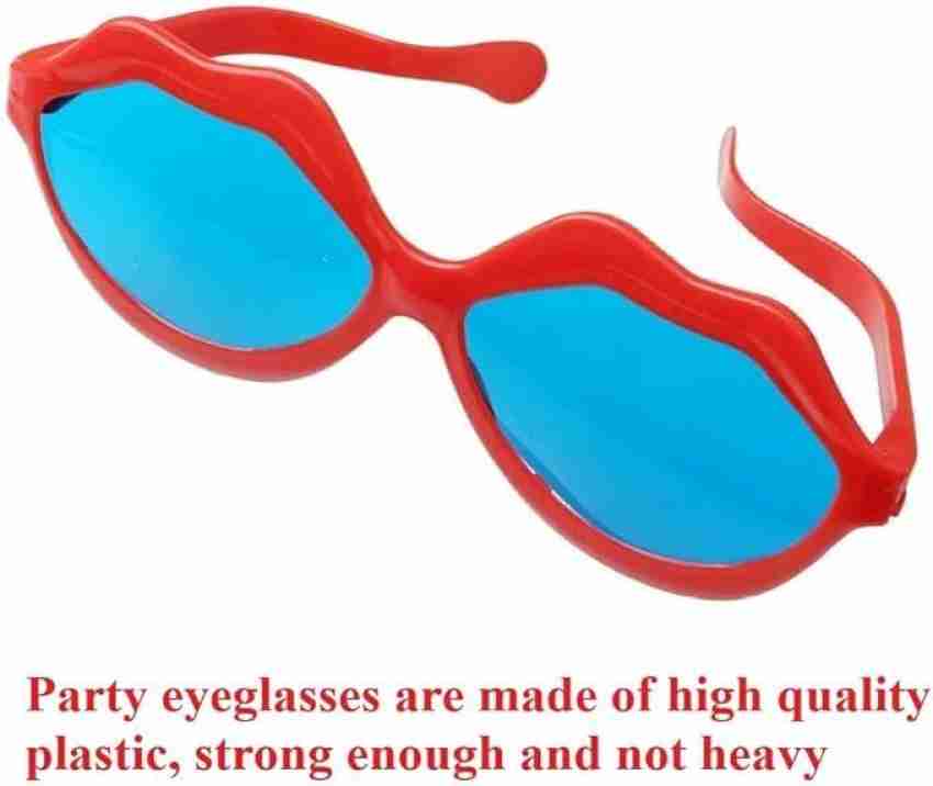 Brown Leaf Big Party Eyeglasses Beach Sunglasses for Kids & Adult