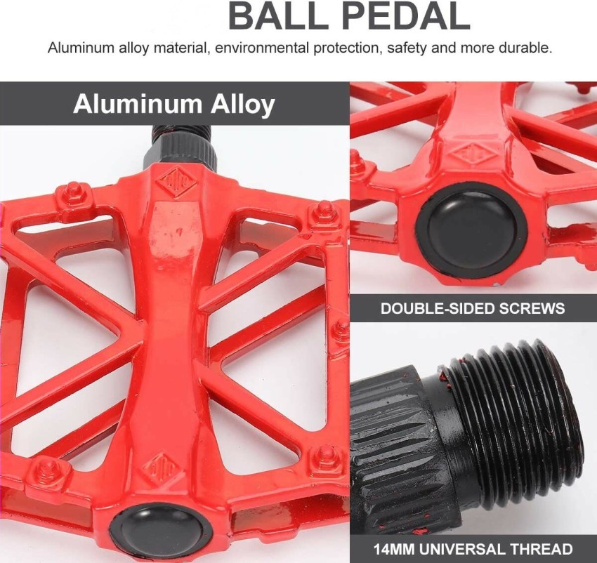 Mtb best sale pedals red