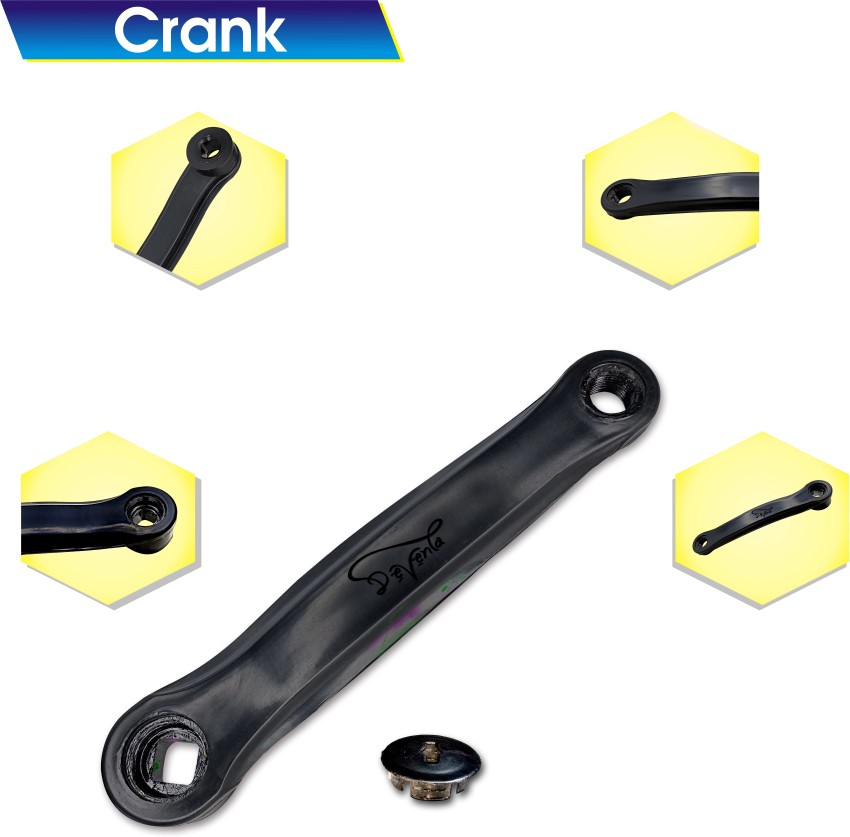 Exercise bike discount crank arm set