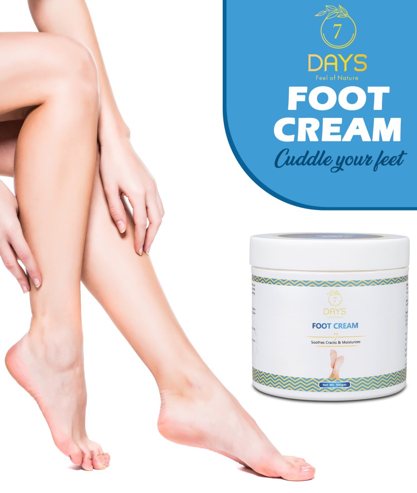 7 Days Foot Heel Crack Remover Cream Dry & Cracked Heel, Soothes Sore 100 gm