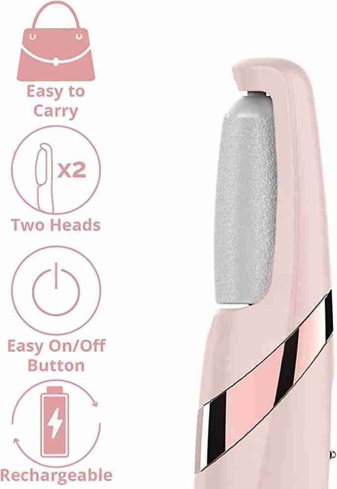 Zovilstore Electric Foot Callus Remover Rechargeable Pedicure Tools 2  Roller Heads - Price in India, Buy Zovilstore Electric Foot Callus Remover  Rechargeable Pedicure Tools 2 Roller Heads Online In India, Reviews, Ratings