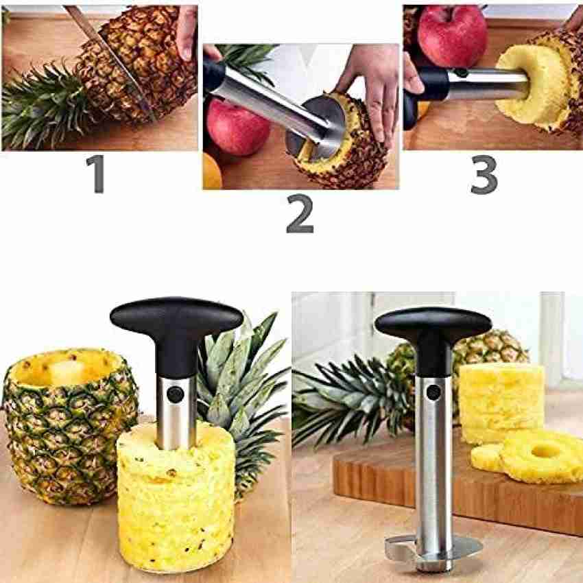 Stainless-Steel Pineapple Slicer & Dicer, Fruit Tools