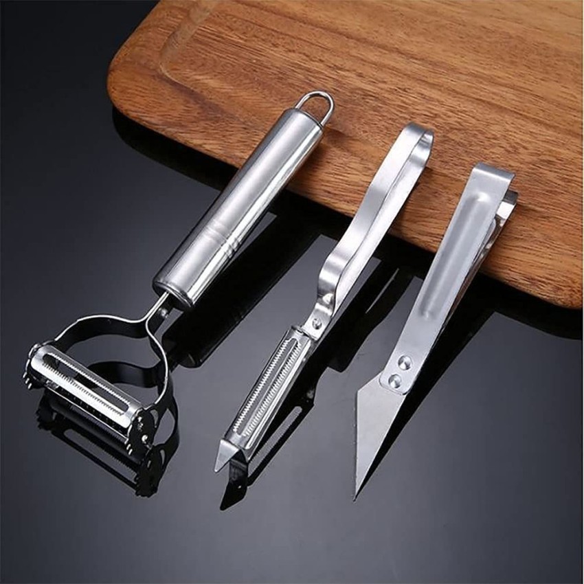 Steel potato store peeler