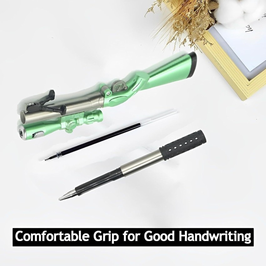 Oneclickshopping Gun Pen ; Sword Pen Combo Set Gel Pen - Buy