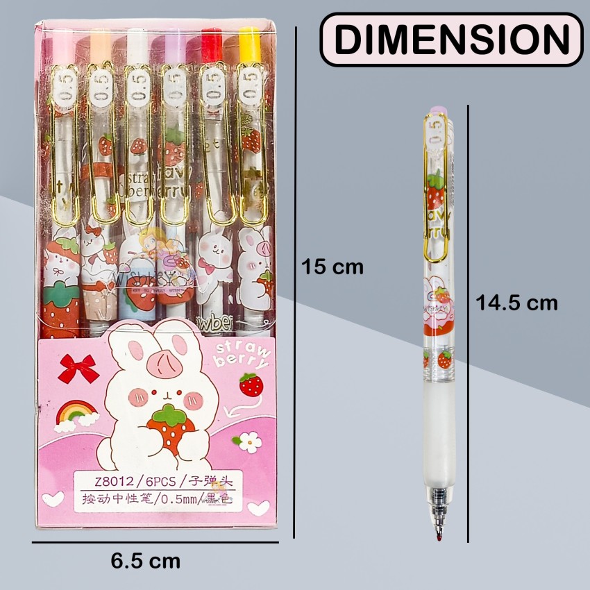 6PCS Rainbow Glitter Gel Pen highlighter 0.8mm stationery set stationary  pens cute cute pens for back to school cute pens