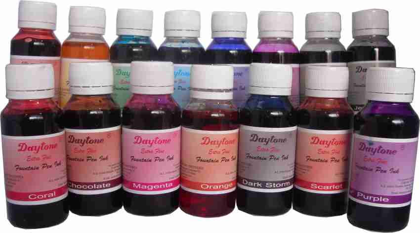 Daytone fountain ink 15 colors 60 ml each popular