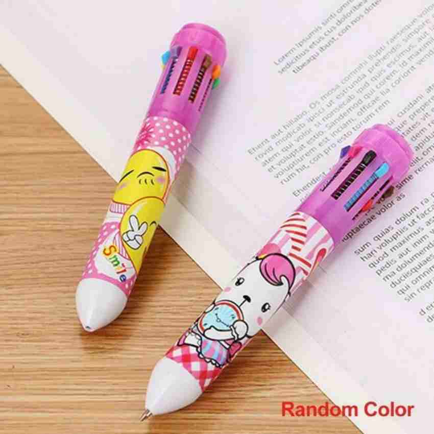 30 Pcs Cute Pens, Black Ink Kawaii Gel Pens Refillable Retractable Rolling Ball Gel Pens for Kids School Office Children Students Teens Gifts (30)