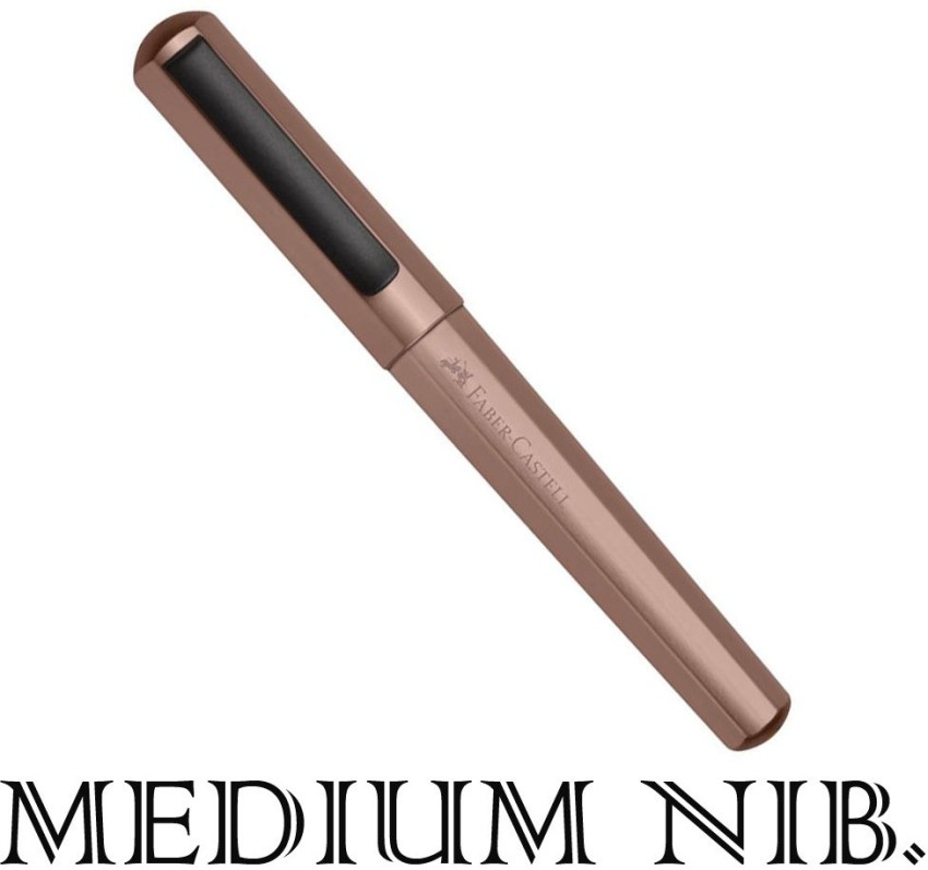 Faber-Castell Hexo Bronze Fountain Pen - Medium