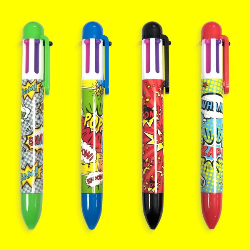 Comic Attack Multi-Color Pen