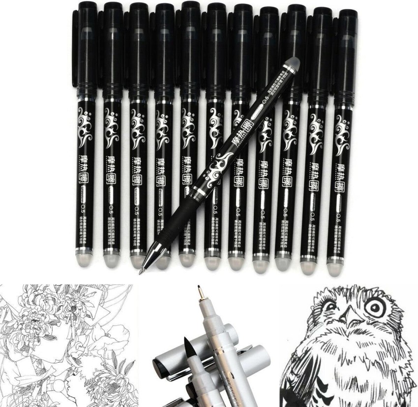 Refill For Erasable Gel Pen BLACK 