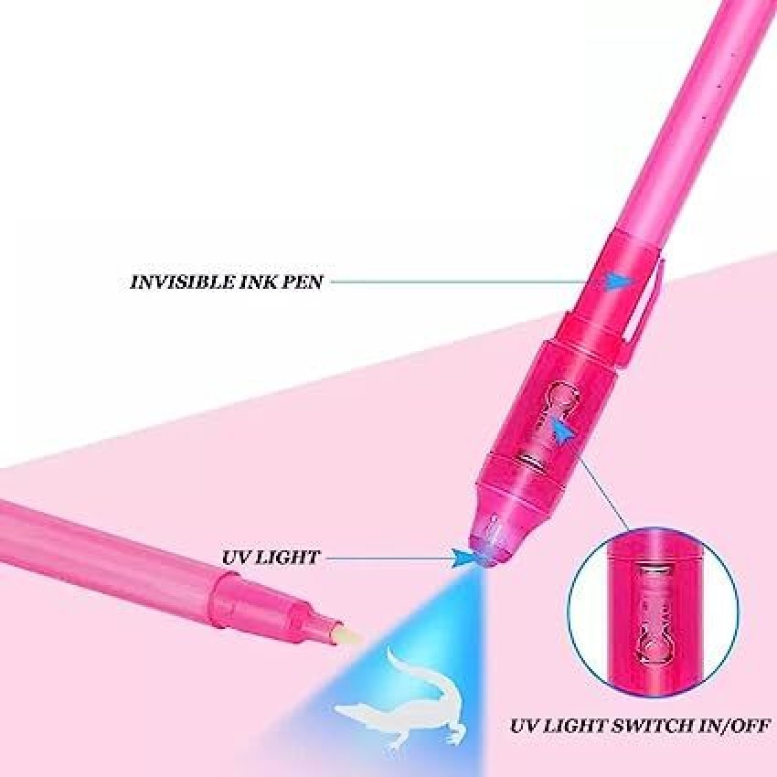 magic pen with uv light invisible