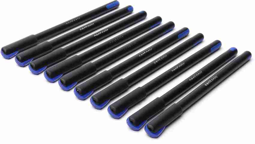 5x Linc PENTONIC Gel Pen, BLUE, 0.6 mm, Waterproof Ink, Free Shipping