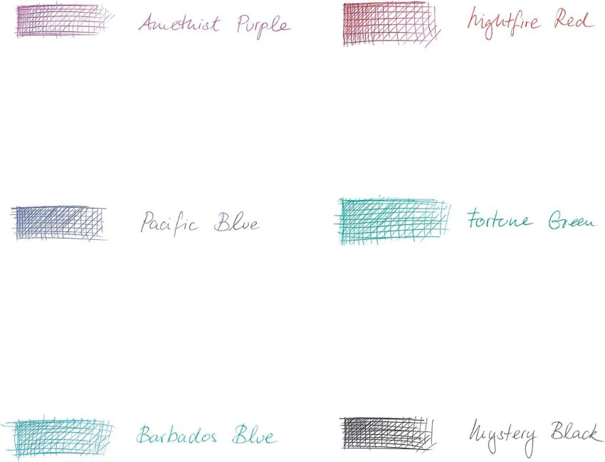 Montblanc pacific outlet blue rollerball refills