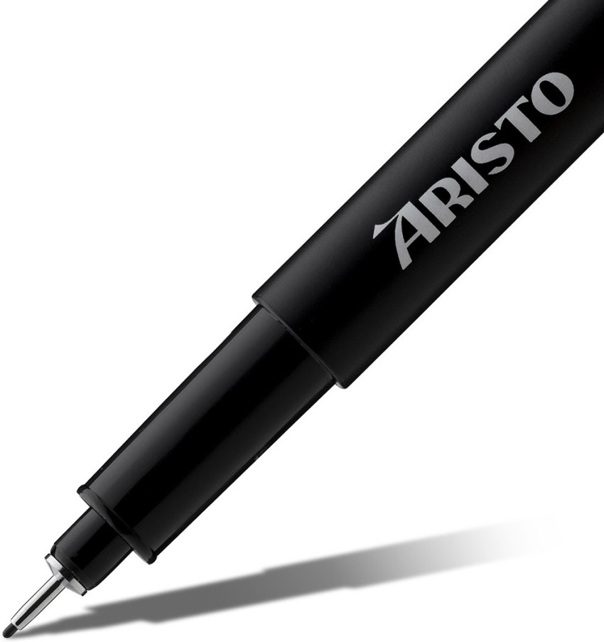 rotring Tikky Graphic - Pigment Liner - Technical Drawing Pen Fibre Tip  Fineliner Pen Black Ink - 7 Pen Set 0.1 / 0.2 / 0.3 / 0.4 /0.5 / 0.7 / 0.8mm