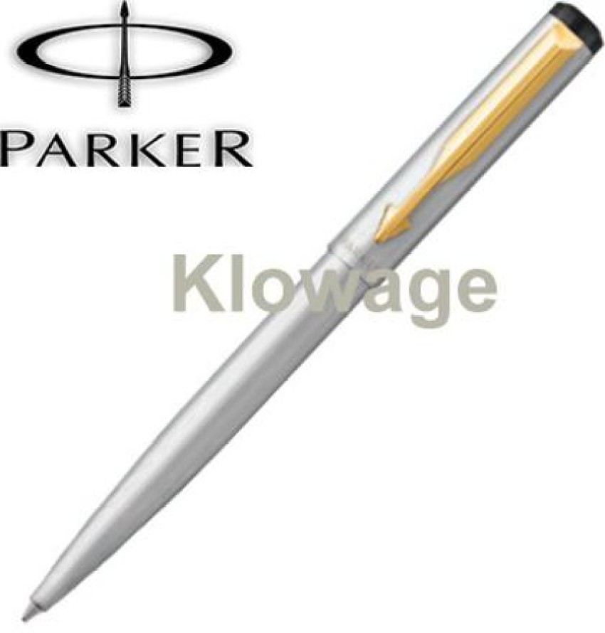Parker Galaxy Gold Stainless Steel GT Ballpoint Pen, Pack of 2