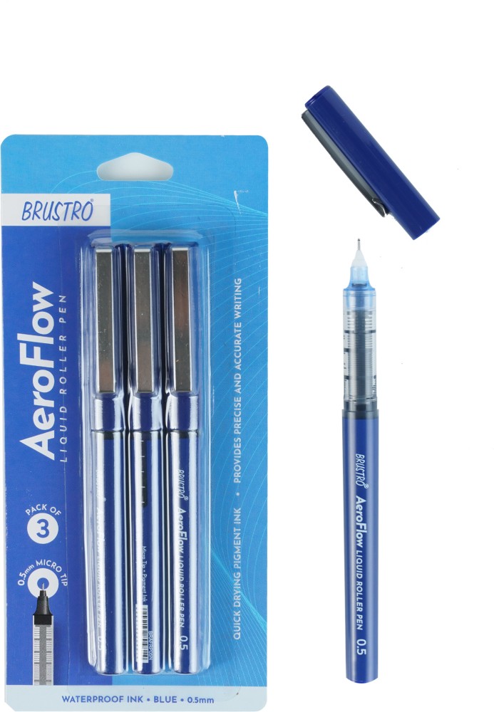 Buy Brustro Black Technical Pen 0.6Mm (Pack Of 6) Online at Best Prices in  India - JioMart.