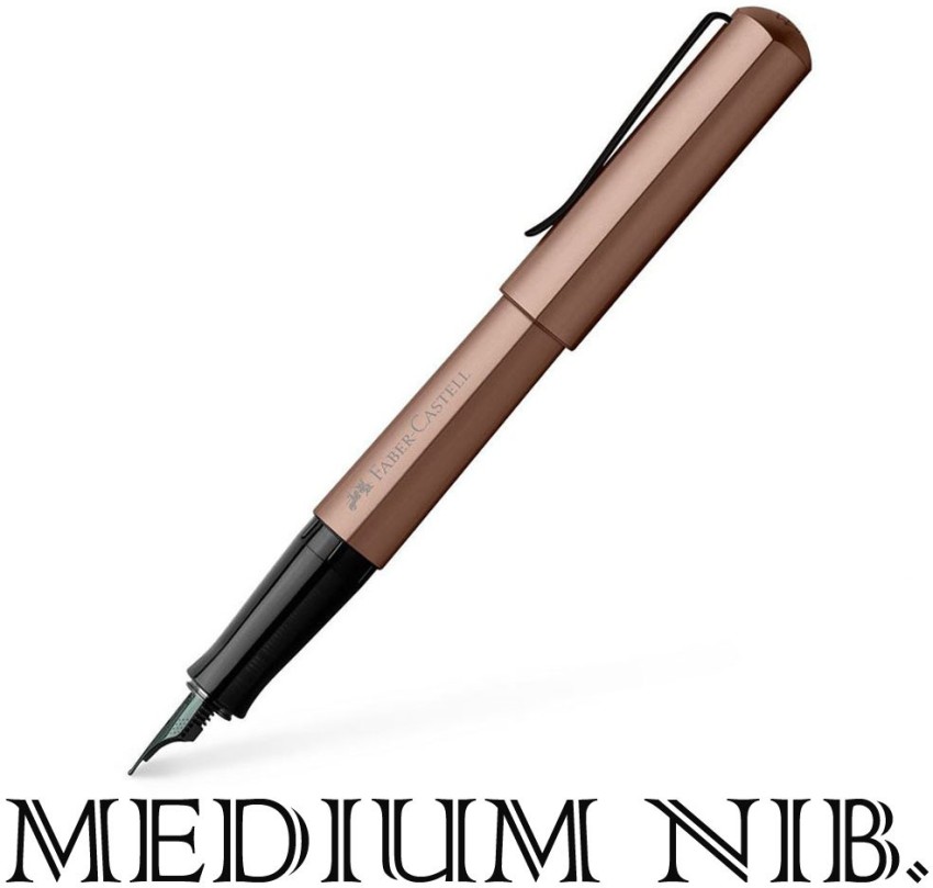 Faber-Castell Hexo Bronze Fountain Pen - Medium