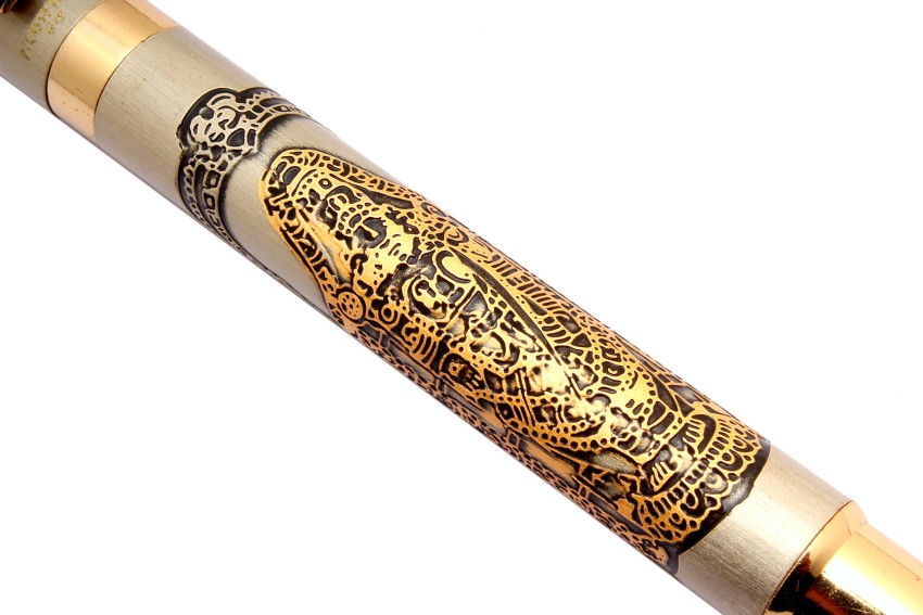 LV Gold-Tone Roller Ball Pen with Box - Writing - Pens - Recreations &  Pursuits