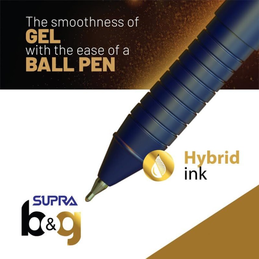 Supra B&G Long Lasting Easy Ink Flow Smooth Refillable Ball Pen - Buy Supra  B&G Long Lasting Easy Ink Flow Smooth Refillable Ball Pen - Ball Pen Online  at Best Prices in India Only at