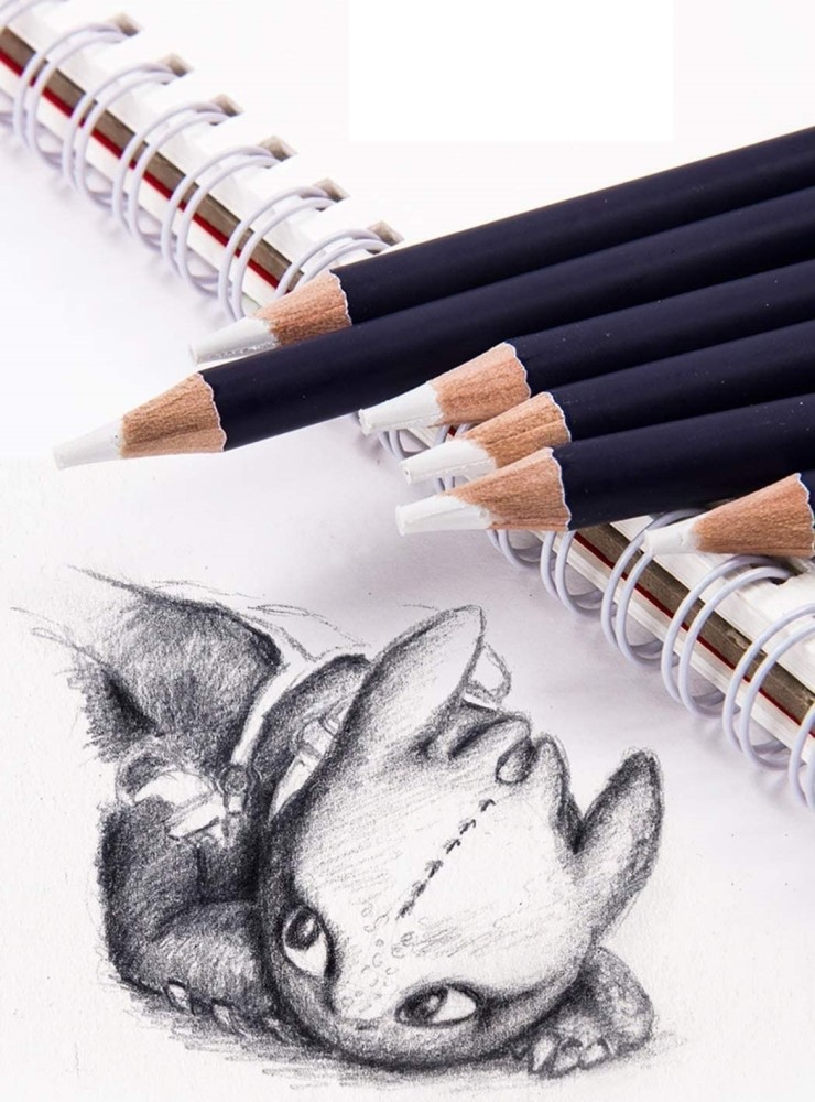 6Pcs art eraser drawing eraser pencil Rubber sketch pad Sketch Rubber Pen  Type
