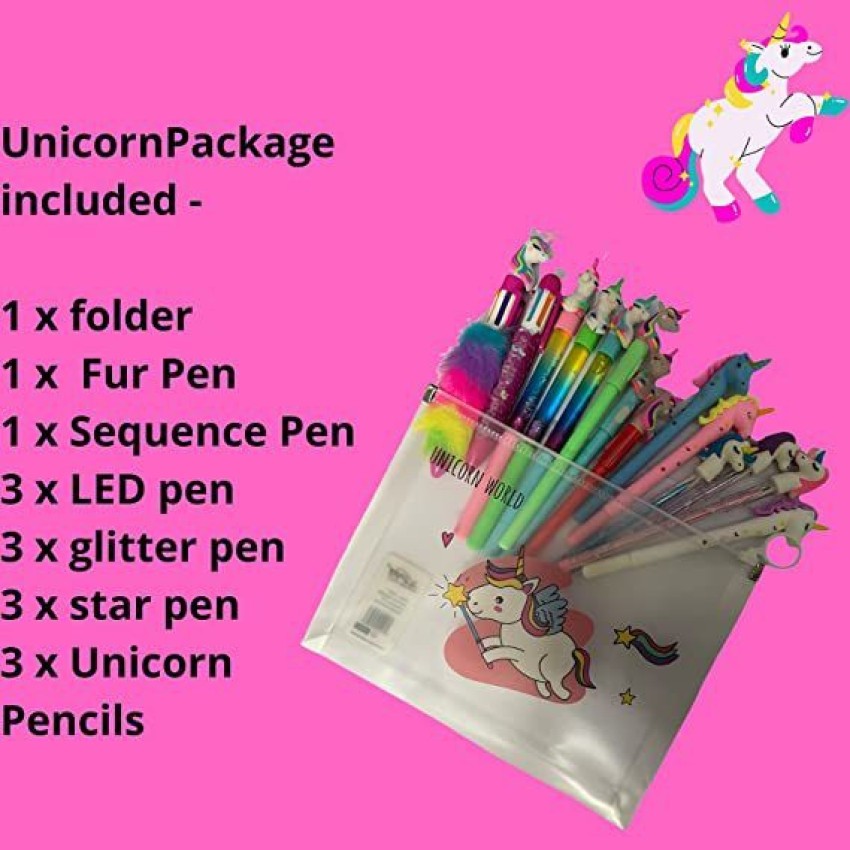 Urban Festivities Unicorn Gel Pens Unicorn Stationary Pens Set for Girls  (Pack of 15) Gel Pen - Buy Urban Festivities Unicorn Gel Pens Unicorn  Stationary Pens Set for Girls (Pack of 15)