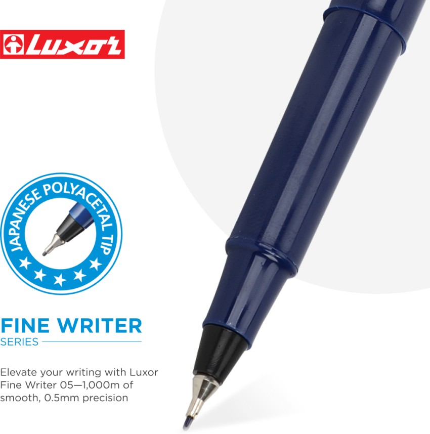 LUXOR Pilot V Sign Pen Fineliner Pen - Buy LUXOR Pilot V Sign Pen Fineliner  Pen - Fineliner Pen Online at Best Prices in India Only at