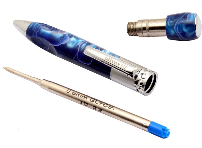 Ballpoint Pen Mini Refill Blue