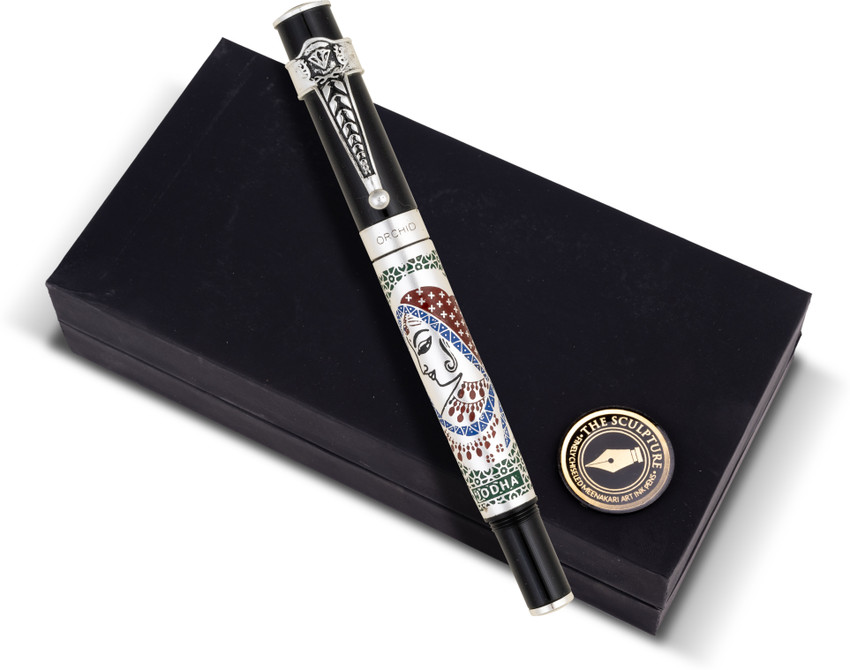 Orchid Art and Craft ORCHID, Jodha fountain pen, Autograph pen- from the  Sculpture series Fountain Pen - Buy Orchid Art and Craft ORCHID, Jodha  fountain pen, Autograph pen- from the Sculpture series