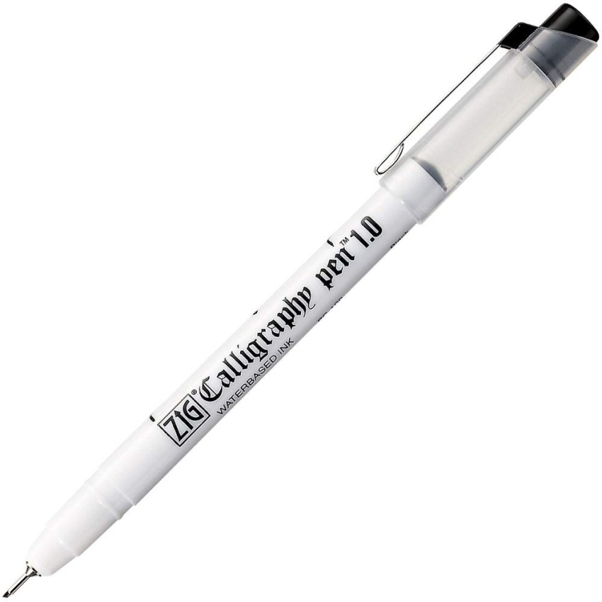 FRKB Manga Calligraphy Dip Pen Set With Universal Nib Holder,Black