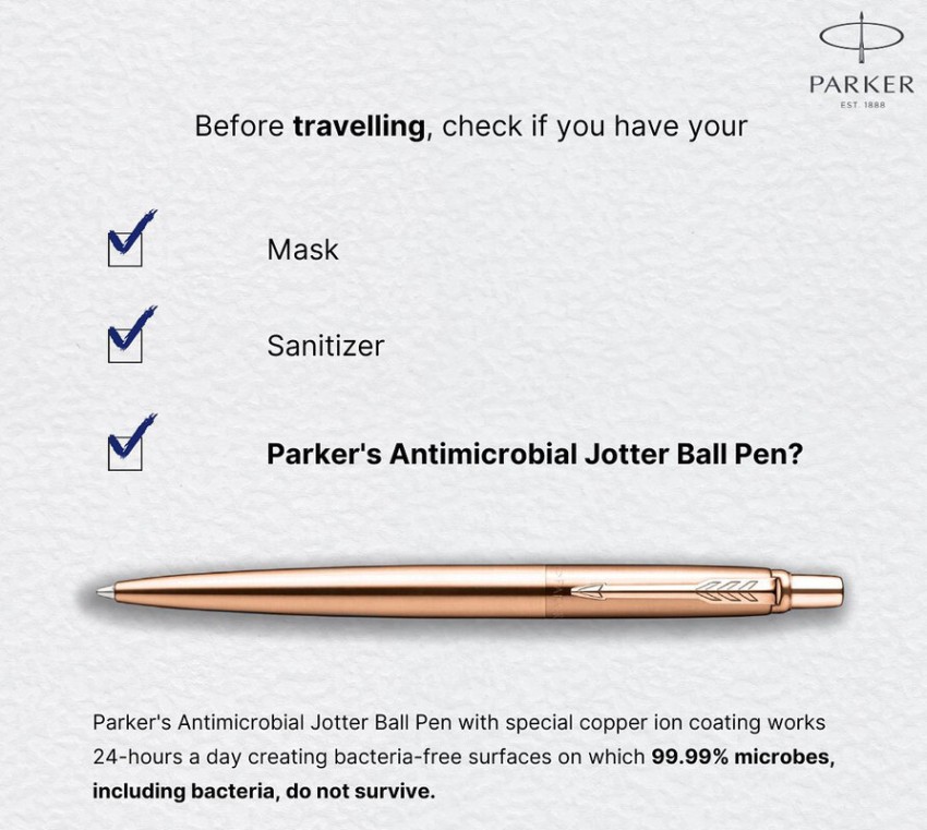 Parker Jotter XL Monochrome Pink Gold Ballpoint Pen