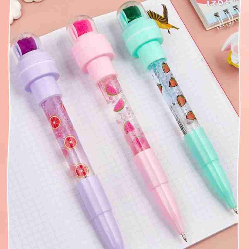 Bubble Pen with Stamp