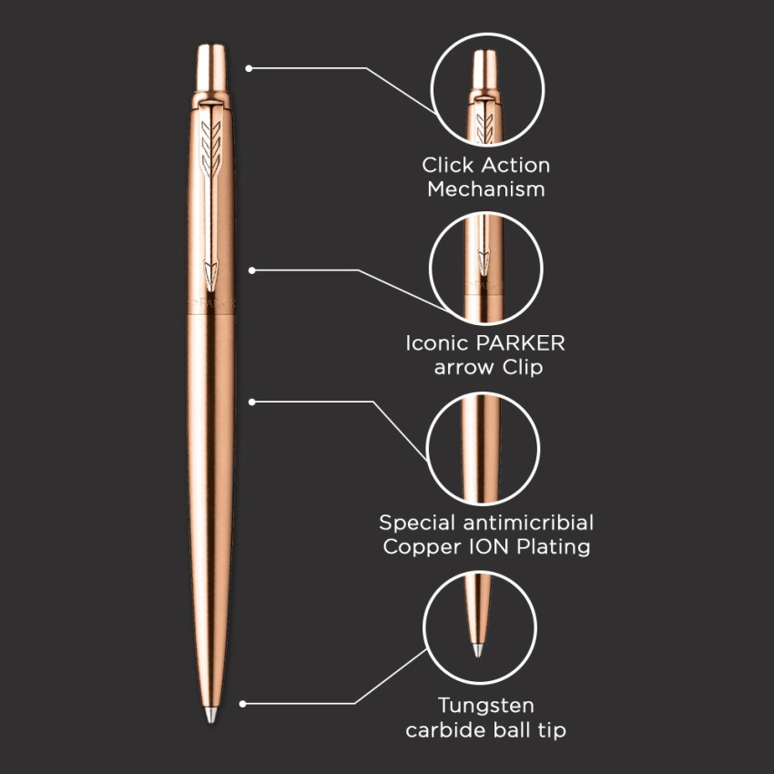 Parker Jotter XL Monochrome Pink Gold Ballpoint Pen