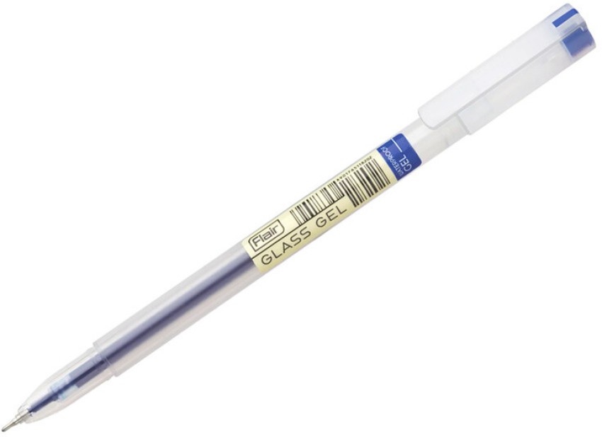 Blue Plastic Flair Glass Gel Pen, For Writing at Rs 6.50/piece in New Delhi