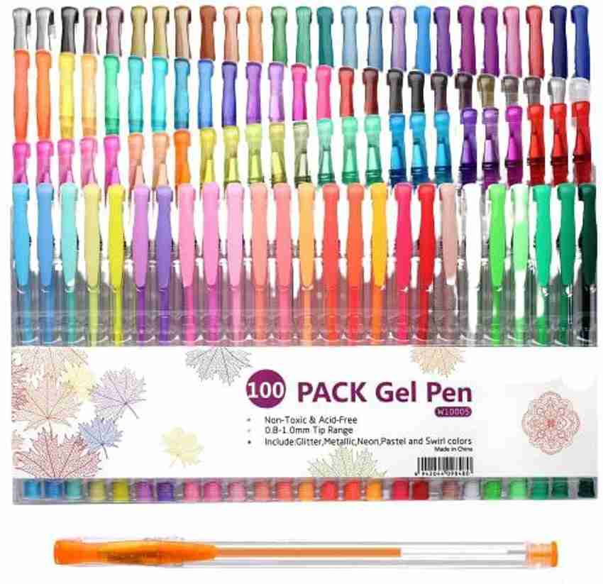 100 count online gel pens