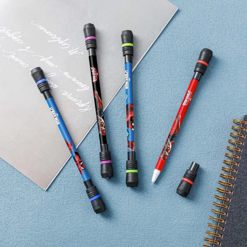 HARDSOSH Spider-man Spinning Rotatable Pen Gaming Gel Pen - Buy HARDSOSH  Spider-man Spinning Rotatable Pen Gaming Gel Pen - Gel Pen Online at Best  Prices in India Only at