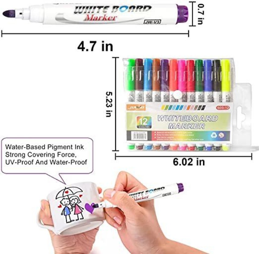 Erasable Water-Based Whiteboard Marker Pen Magical Water Painting Pen Water Doodle Pens Kids Drawing, Size: Type 2, Other