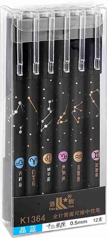 QTQYQJ Erasable Gel Pens - 6 Pack Heat Erase Pens India