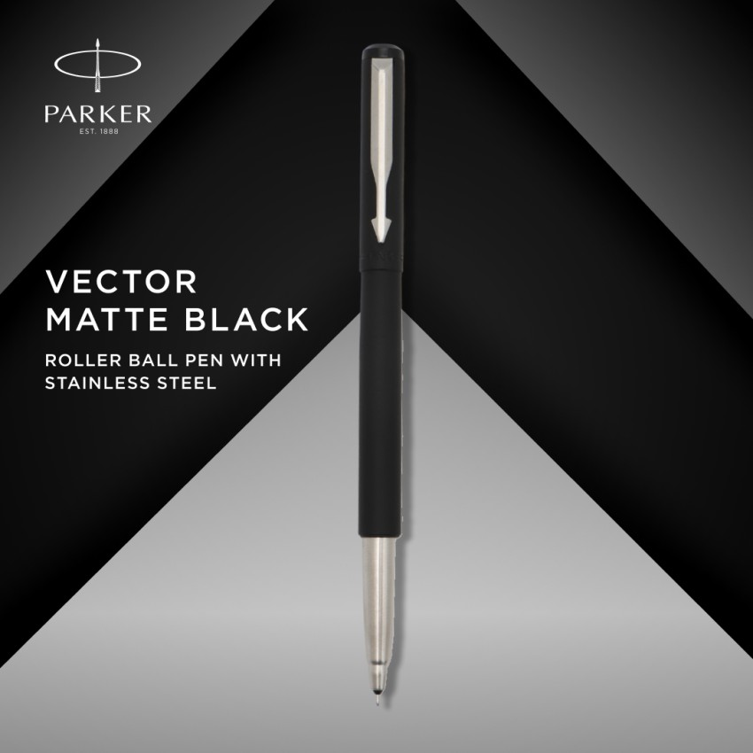 PARKER Vector Matte Black Chrome Trim Pen Gift Set - Buy PARKER Vector  Matte Black Chrome Trim Pen Gift Set - Pen Gift Set Online at Best Prices  in India Only at