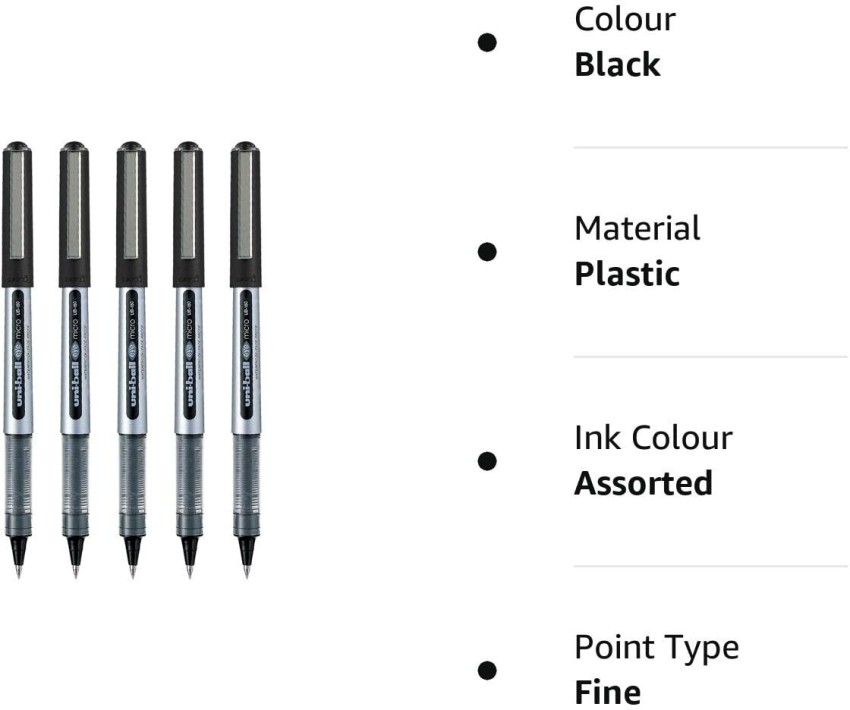 Uniball Eye Ub150 Roller Ball Pen - Black Ink –