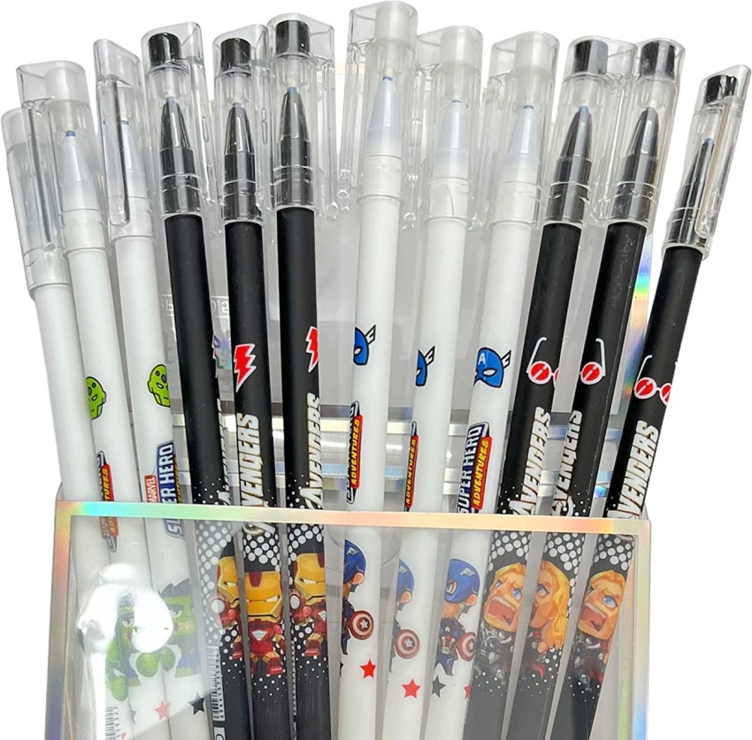 Avedia Retractable Erasable Gel Pens Clicker, Fine Point, No Need for White  Out, Blue Color Inks