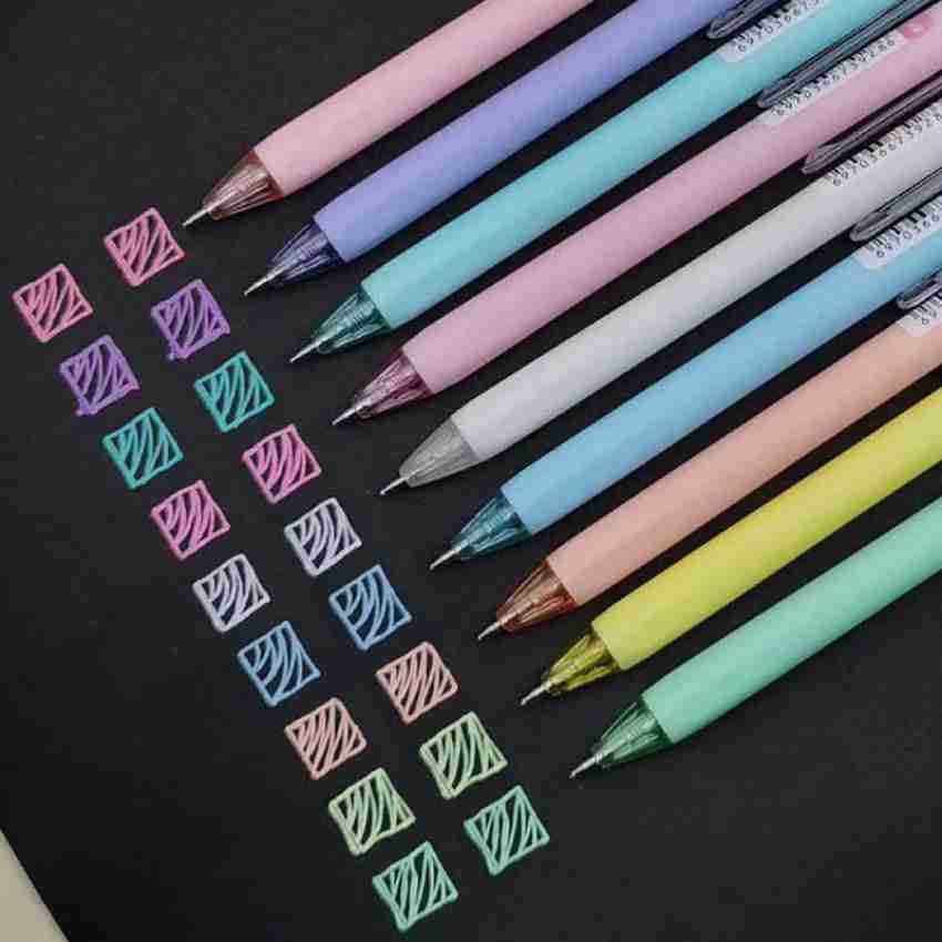  BIC Pastel Dream Kit - 3 Gel Pens/4 Felt Writing Pens/4  Highlighter Pastel Pens/4 Ball Pens/1 Notepad - Gift Box of 16, turquoise :  Office Products