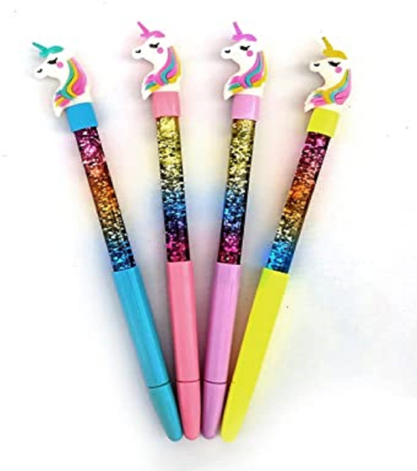 fixer Cute Unicorn Pens for kids With Glitter Filled Gel Pen - Buy fixer  Cute Unicorn Pens for kids With Glitter Filled Gel Pen - Gel Pen Online at  Best Prices in