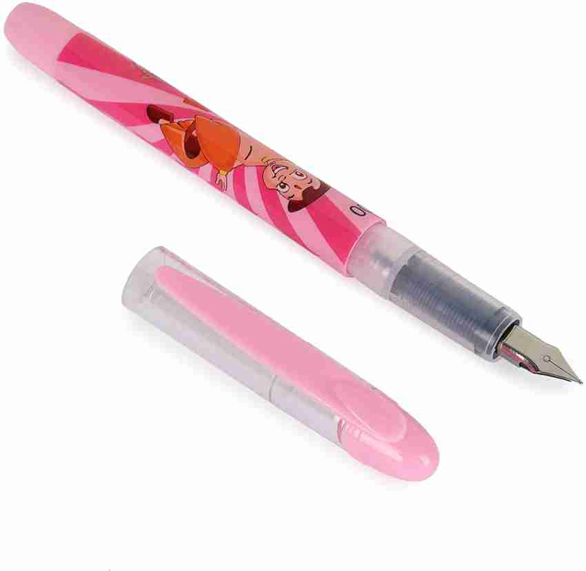 SAH 3PCS Fountain Pen Chota Bheem them pen for school kids and girls  Fountain Pen - Buy SAH 3PCS Fountain Pen Chota Bheem them pen for school  kids and girls Fountain Pen - Fountain Pen Online at Best Prices in India  Only at