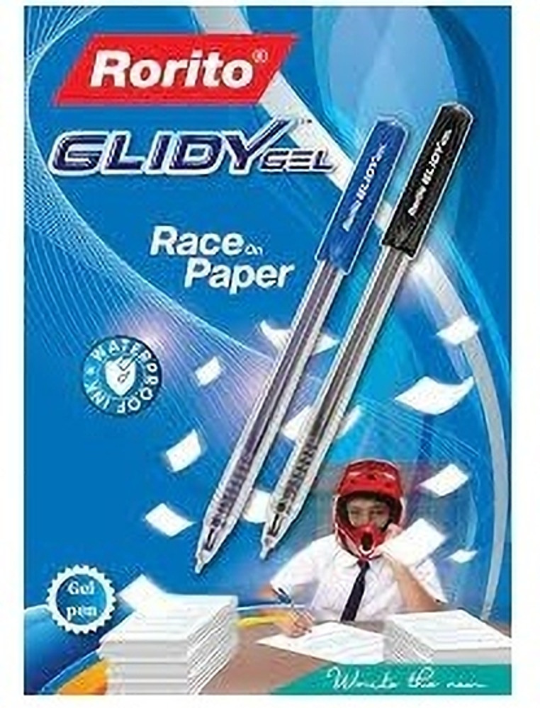 Rorito Rorito New Glidy Gel Pen Blue 60 pens Gel Pen Buy Rorito