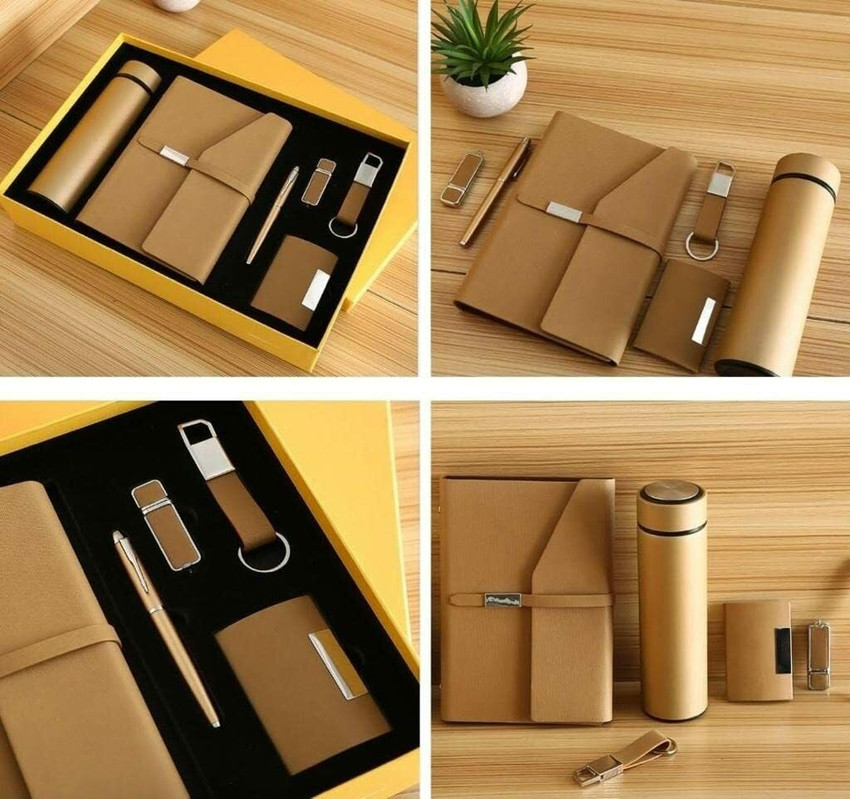 Buy Giftana Personalized Leather Diary  Pen Combo Gift set with Name 2 in  1 Customized Diaries  Metal Pen Gifts Set for Men  Women Birthday Gift  for Husband Corporate Gift