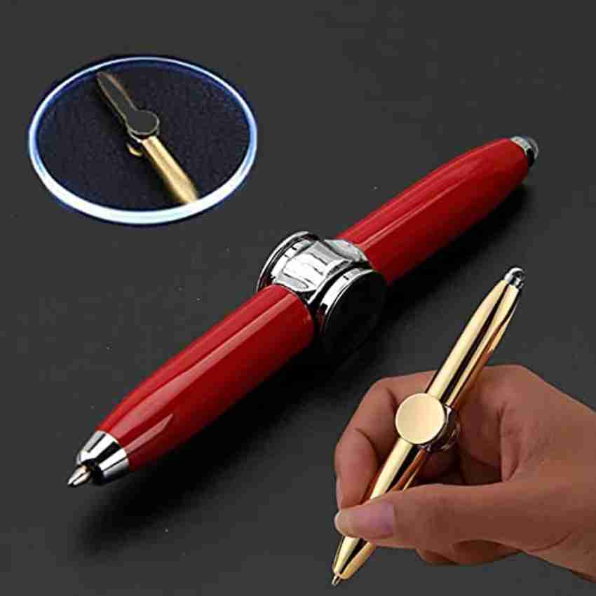MAK Fidget Spinner Pen with LED Light to Help ADHD Stress Reducer Thinking  Ballpoint Multi-function Pen - Buy MAK Fidget Spinner Pen with LED Light to  Help ADHD Stress Reducer Thinking Ballpoint